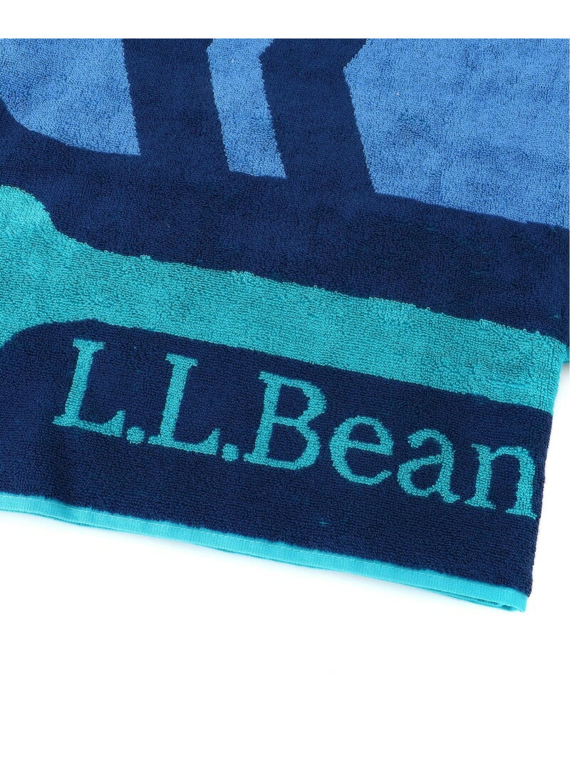 L.L.Bean シーサイド・ビーチ・タオル、パドル エルエルビーン インテリア・生活雑貨 タオル ブルー【送料無料】 3