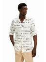 【SALE/50%OFF】Desigual PAUL シャツロングスリーブ デシグアル トップス シャツ・ブラウス ホワイト【RBA_E】【送料無料】