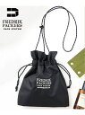 フレドリック 【SALE／10%OFF】FREDRIK PACKERS FREDRIK PACKERS/210D PINION POUCH ミニショルダー巾着バッグ フレドリックパッカーズ 24SS セットアップセブン バッグ ショルダーバッグ ブラック カーキ ネイビー【RBA_E】【送料無料】