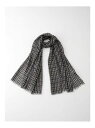 アクアスキュータム Aquascutum MEN AQ Logo×Club Check STOLE アクアスキュータム ファッション雑貨 マフラー・ストール・ネックウォーマー ネイビー【送料無料】