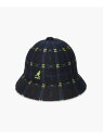 KANGOL KANGOL HYPER PLAID CASUAL オーバーライド 帽子 ハット ブラック【送料無料】