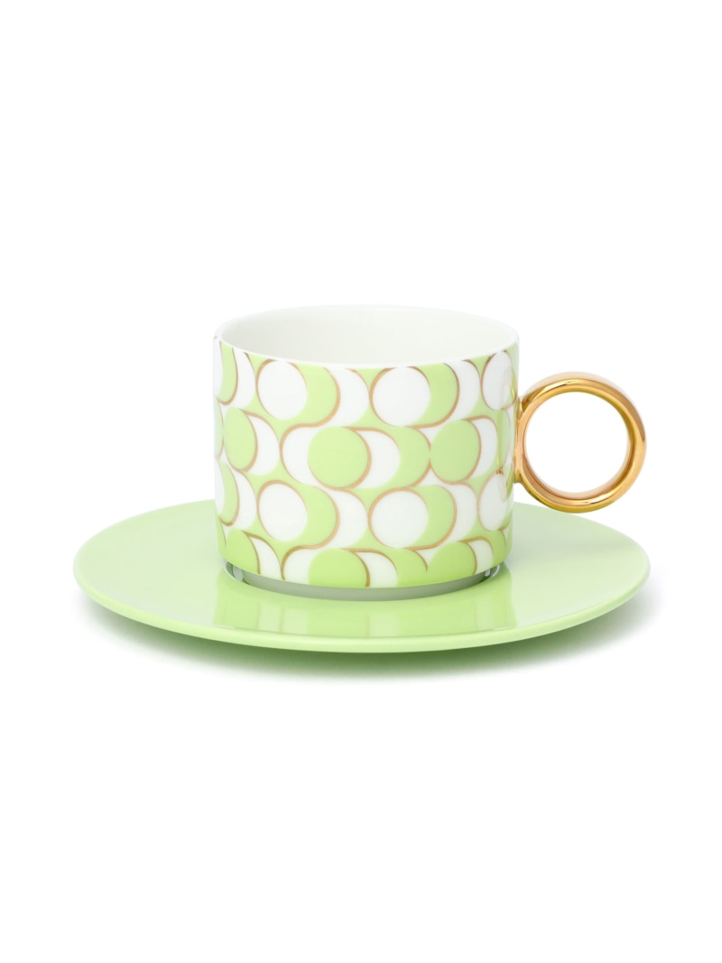【SALE／50%OFF】Francfranc PH / カップ&ソーサー / グリーン フランフラン 食器・調理器具・キッチン用品 食器・皿 グリーン【RBA_E】【先行予約】*