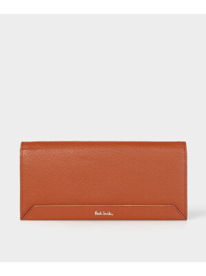 【SALE/30%OFF】Paul Smith 【公式】コントラストエッジ 長財布 ポール・スミス アウトレット 財布・ポーチ・ケース 財布 オレンジ【RBA_E】【送料無料】