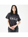ABAHOUSE LASTWORD 【The BOOK STORE / ブックストア 】YALE POCKET T アバハウス トップス カットソー・Tシャツ ブラック ピンク ネイビー グリーン【送料無料】