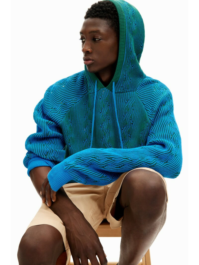 SALE30%OFFDesigual ALEJANDRO ץ륪С󥰥꡼ ǥ ȥåץ ˥å ֥롼RBA_E̵ۡ