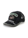 【SALE/30%OFF】AVIREX AVIREX/(U)AX FLYING CIRCUS メッシュ CAP ハンドサイン 帽子 キャップ ブラック【RBA_...