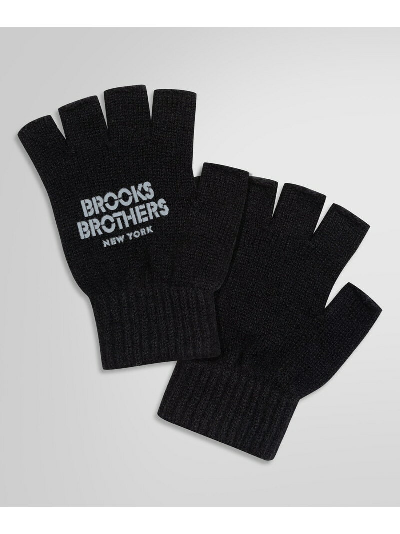 【SALE/20%OFF】BROOKS BROTHERS ★シェットランドウール フィンガーレスグローブ ブルックス ブラザーズ ファッション雑貨 手袋 ブラウン ブラック イエロー グレー ネイビー【RBA_E】【送料無料】