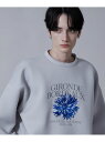 【SALE/44%OFF】WEGO MEN'S KEEPWARM グラフィックプルオーバー ウィゴー トップス パーカー・フーディー グレー【RBA_E】