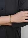 ieLS 「ieLS」サージカルステンレス チェーンブレスレット クークロワッサン アクセサリー・腕時計 ブレスレット・バングル シルバー ゴールド