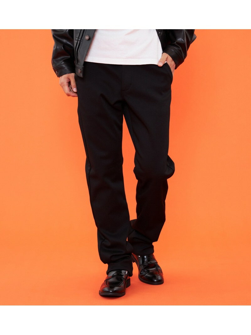 EDWIN EDWIN 【冬用】WILD FIRE ハタラクロ アジャスター チノパンツ 暖パンツ ストレッチ 裏起毛 保温【暖】【WEB限定】 エドウインオンラインモール パンツ その他のパンツ ブラック【送料無料】