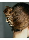 【SALE/10%OFF】GOLDY GOLDY/ウェイビー メタル バンス / 6220403 CS-2311 セットアップセブン ヘアアクセサリー バレッタ...