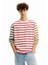 【SALE/30%OFF】Desigual CAROLINAN Tシャツロングスリーブ デシグアル トップス カットソー・Tシャツ ホワイト【RBA_E】【送料無料】