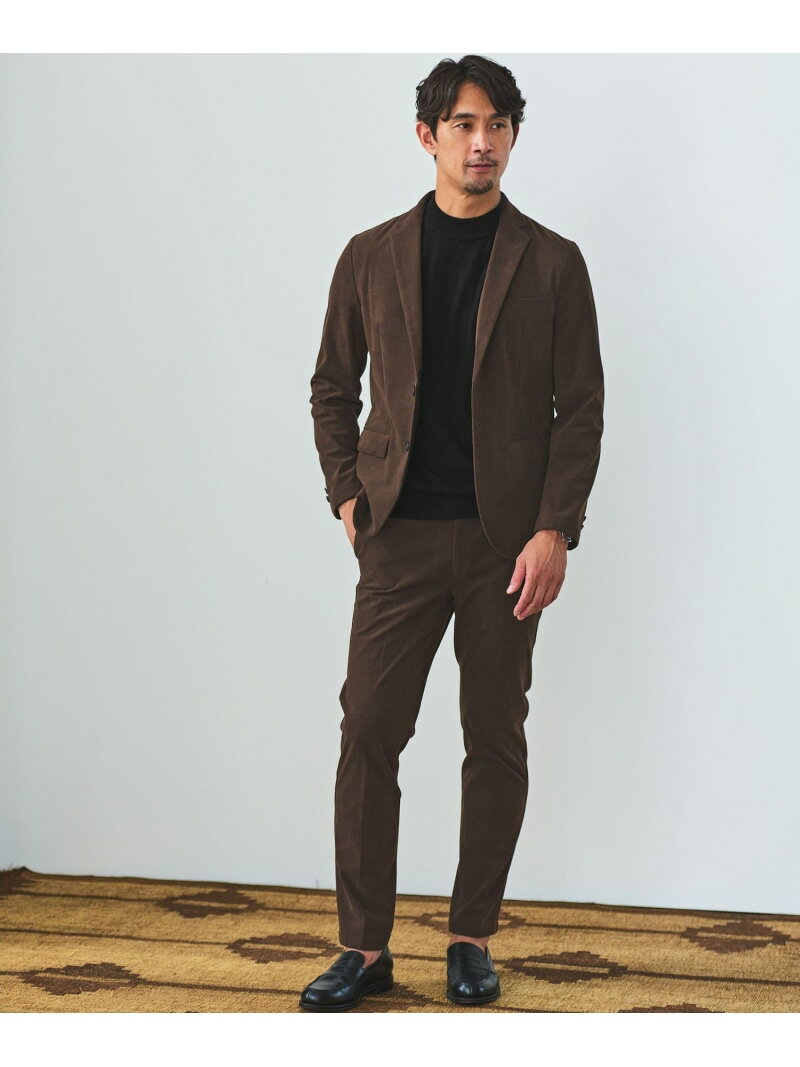 UNITED ARROWS green label relaxing 【WEB限定】JUST fit コーデュロイ ナロー セットアップ -ストレッチ- ユナイ...