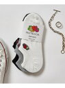 FRUIT OF THE LOOM FRUIT OF THE LOOM/ロゴ刺繍 くるぶし丈ショートソックス 3足セット 16156300 セットアップセブン 靴下・レッグウェア 靴下【先行予約】*