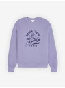 Maison Kitsune RACING FOX COMFORT SWEATSHIRT メゾン キツネ トップス スウェット・トレーナー ブルー【送料無料】