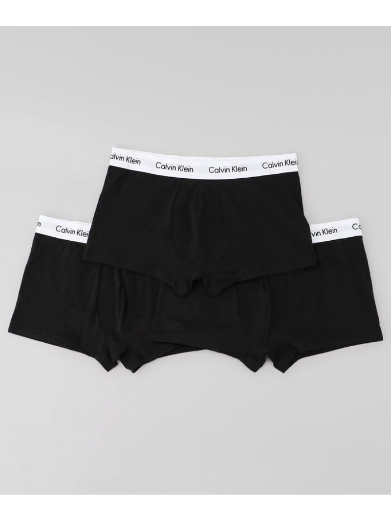 Calvin Klein Underwear LOW RISE TRUNK 3PK / U2664 フリークスストア インナー・ルームウェア その他のインナー・ルームウェア ブラック【送料無料】