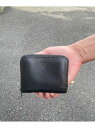 MR.OLIVE HORWEEN CHROMEXCEL LEATHER /COMPACT ZIP WALLET ミスターオリーブ 財布・ポーチ・ケース 財布 ブラック【送料無料】 1