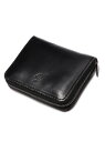 MR.OLIVE HORWEEN CHROMEXCEL LEATHER /COMPACT ZIP WALLET ミスターオリーブ 財布・ポーチ・ケース 財布 ブラック【送料無料】 3