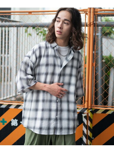 【SALE/28%OFF】WEGO MEN'S チェックシアーガーゼシャツ ウィゴー トップス シャツ・ブラウス【RBA_E】 【SALE/28%OFF】WEGO MEN'S チェックシアーガーゼシャツ ウィゴー トップス シャツ・ブラウス【RBA_E】