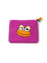 gym master Fluke Frog/フロックフロッグ カエルフェルトポーチ ゴースローキャラバン 財布・ポーチ・ケース ポーチ パープル イエロー グリーン