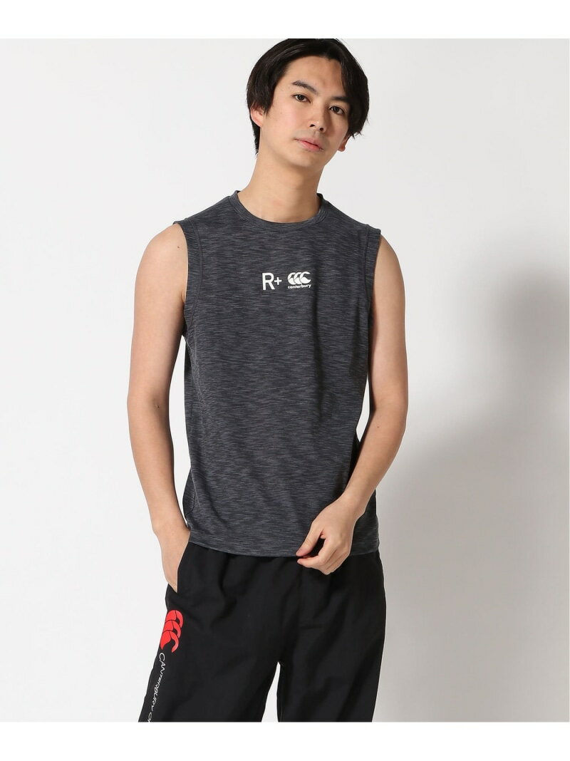 canterbury（カンタベリー）(M)R+ WORKOUT SHIRT胸元に入れたロゴがアクセントを効かせるタンクトップ。すっきりとしたコンパクトシルエットですが、タイトすぎないサイズ感で着心地の良さもポイント。シングル使いはもちろん、羽織のインナーまで様々なレイヤリングでシーズンを通して着用できます。モデル身長：183cm 着用サイズ:アイボリー/XL ブルーグレー,チャコールグレー/M ブラック/L型番：RP34088-17-M KH4669【採寸】サイズバストウエストヒップ肩幅着丈M104.0cm100.0cm99.0cm42.0cm70.0cmL108.0cm104.0cm103.0cm43.5cm72.0cmXL112.0cm108.0cm107.0cm45.0cm74.0cm3L116.0cm112.0cm111.0cm46.5cm76.0cm商品のサイズについて【商品詳細】中国素材：ポリエステル100%サイズ：M、L、XL、3L洗濯機洗い可※画面上と実物では多少色具合が異なって見える場合もございます。ご了承ください。商品のカラーについて 【予約商品について】 ※「先行予約販売中」「予約販売中」をご注文の際は予約商品についてをご確認ください。■重要なお知らせ※ 当店では、ギフト配送サービス及びラッピングサービスを行っておりません。ご注文者様とお届け先が違う場合でも、タグ（値札）付「納品書 兼 返品連絡票」同梱の状態でお送り致しますのでご了承ください。 ラッピング・ギフト配送について※ 2点以上ご購入の場合、全ての商品が揃い次第一括でのお届けとなります。お届け予定日の異なる商品をお買い上げの場合はご注意下さい。お急ぎの商品がございましたら分けてご購入いただきますようお願い致します。発送について ※ 買い物カートに入れるだけでは在庫確保されませんのでお早めに購入手続きをしてください。当店では在庫を複数サイトで共有しているため、同時にご注文があった場合、売切れとなってしまう事がございます。お手数ですが、ご注文後に当店からお送りする「ご注文内容の確認メール」をご確認ください。ご注文の確定について ※ Rakuten Fashionの商品ページに記載しているメーカー希望小売価格は、楽天市場「商品価格ナビ」に登録されている価格に準じています。 商品の価格についてcanterburycanterburyのノースリーブ・タンクトップトップスご注文・お届けについて発送ガイドラッピンググッズ3,980円以上送料無料ご利用ガイド