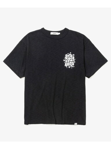 rehacer rehacer:Flower Slant Logo CS レアセル トップス カットソー・Tシャツ ネイビー ブラック ホワイト【送料無料】 rehacer rehacer:Flower Slant Logo CS レアセル トップス カットソー・Tシャツ ネイビー ブラック ホワイト【送料無料】