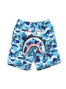 ア・ベイシング・エイプ A BATHING APE ABC CAMO SHARK SWEAT SHORTS ア ベイシング エイプ パンツ ジャージ・スウェットパンツ ブルー グリーン ピンク【送料無料】