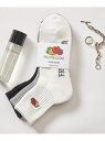 【SALE/3%OFF】FRUIT OF THE LOOM FRUIT OF THE LOOM/底パイル刺繍 リブクルーソックス 3足セット 16156500 ...
