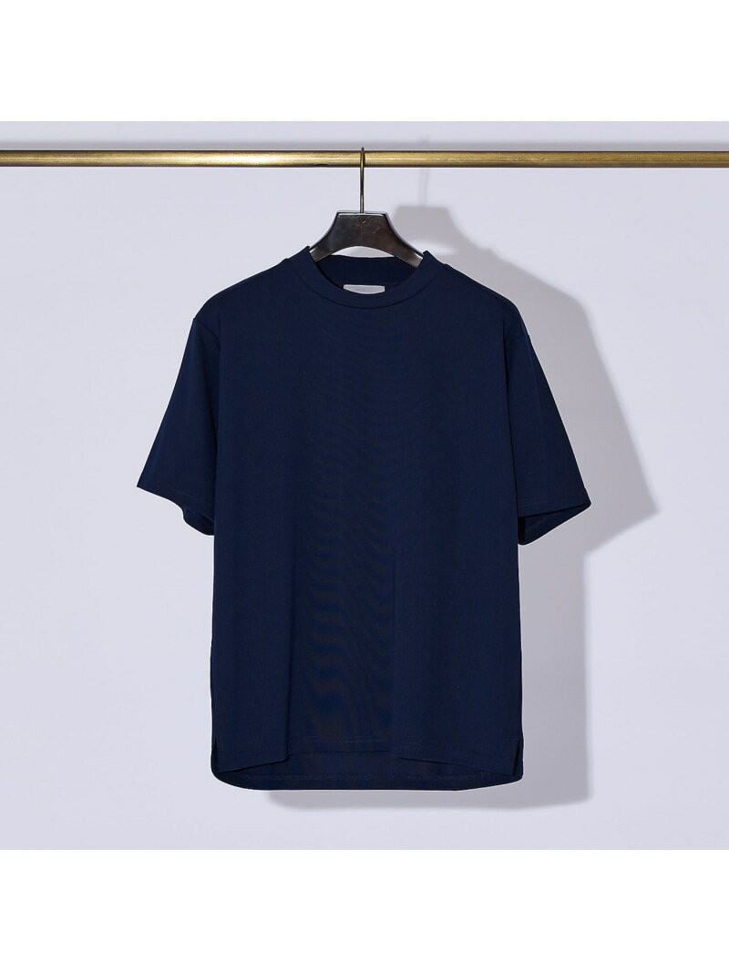 【SALE／50%OFF】ABAHOUSE LASTWORD 【接触冷感】マルチファンクション Tシャツ アバハウス トップス カットソー・Tシャツ ブラック ネイビー グレー ホワイト【RBA_E】