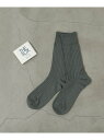 【SALE/10%OFF】THE SOX ADPOSION/(M)【THESOX】 メランジ6/2リブソックス テットオム 靴下・レッグウェア 靴下 ピンク ホ...