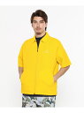 【SALE/30%OFF】PING APPAREL 全方向ストレッチサッカー半袖フルジップシャツ <NATIVE> (MENS) ピン アパレル トップス シャツ・ブラウス ベージュ ネイビー カーキグリーン イエロー ホワイト【RBA_E】【送料無料】