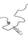 DIESEL DIESEL JEWELRY/(M)NECKLACE DX1036040 ウォッチステーションインターナショナル アクセサリー・腕時計 ネックレス シルバー【送料無料】