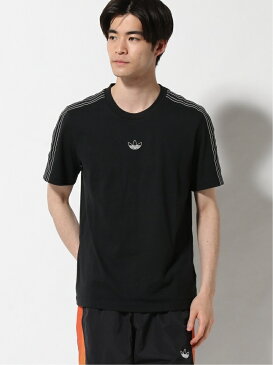 adidas Originals SPRT 3ストライプ Tシャツ / アディダスオリジナルス アディダス カットソー Tシャツ ブラック ホワイト【送料無料】
