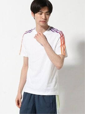 adidas Originals SPRT 3ストライプ Tシャツ / アディダスオリジナルス アディダス カットソー Tシャツ ブラック ホワイト【送料無料】