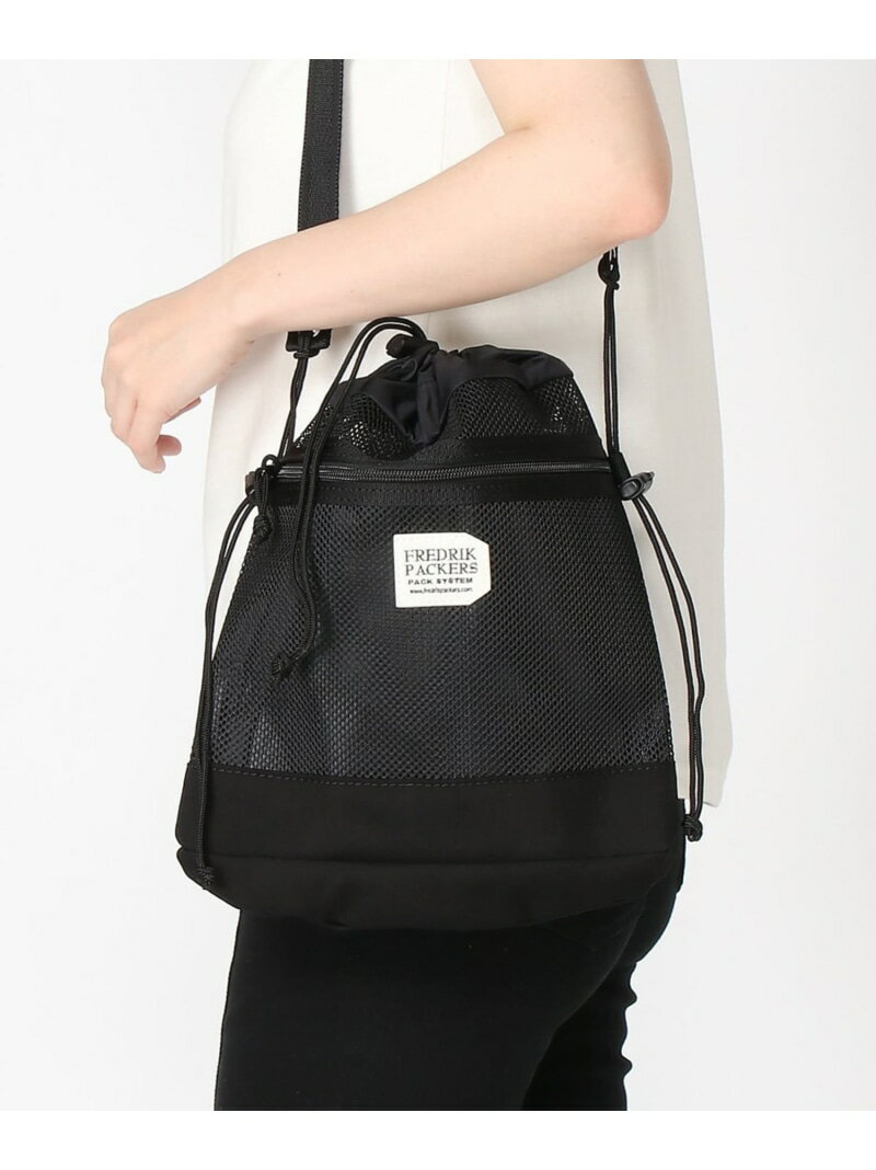 フレドリック 【SALE／10%OFF】FREDRIK PACKERS FREDRIK PACKERS/BELLSACK M ベルサック メッシュサコッシュ ショルダーバッグ アウトドア フェス ワンマイルウェア フレドリックパッカーズ 24SS 父の日 ユニセックス セットアップセブン バッグ ショル【RBA_E】【先行予約】*【送料無料】