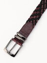 【SALE/30%OFF】NICOLE CLUB FOR MEN 【RIELABO】イタリアンレザーメッシュベルト ニコル ファッション雑貨 ベルト ネイビー ...