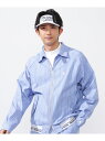 【SALE/40%OFF】PEARLY GATES 先染オックスストレッチストライプ ブルゾン パーリーゲイツ ジャケット・アウター ブルゾン・ジャンパー ブルー ネイビー【RBA_E】【送料無料】