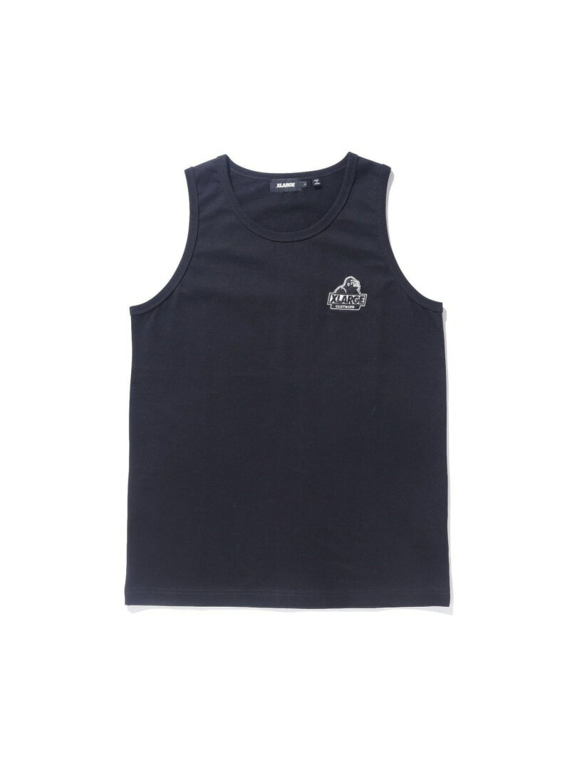 XLARGE SLANTED OG TANK TOP XLARGE エクストララージ トップス ノースリーブ・タンクトップ ブラック ホワイト【先行予約】*【送料無料】