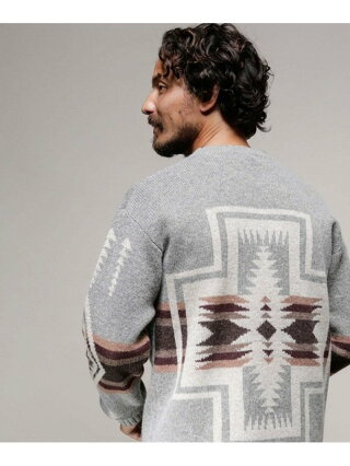 PENDLETON 別注ジャガードニットクルーネック ナノユニバース その他 その他【送料無料】