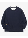 rehacer rehacer/(U)Loop Weel Multi Pocket CS レアセル トップス スウェット・トレーナー ネイビー【送料無料】