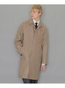 MACKINTOSH LONDON 【DUNFORD】【Loro Piana/ロロ・ピアーナ】ウールツイルステンカラーコート マッキントッシュ ロンドン ジャケット・アウター ステンカラーコート グレー ネイビー ベージュ【送料無料】(4)