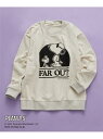 【SALE/28%OFF】THE SHOP TK PEANUTSスウェット FAR OUT 親子リンク ザ ショップ ティーケー トップス スウェット・トレーナ...