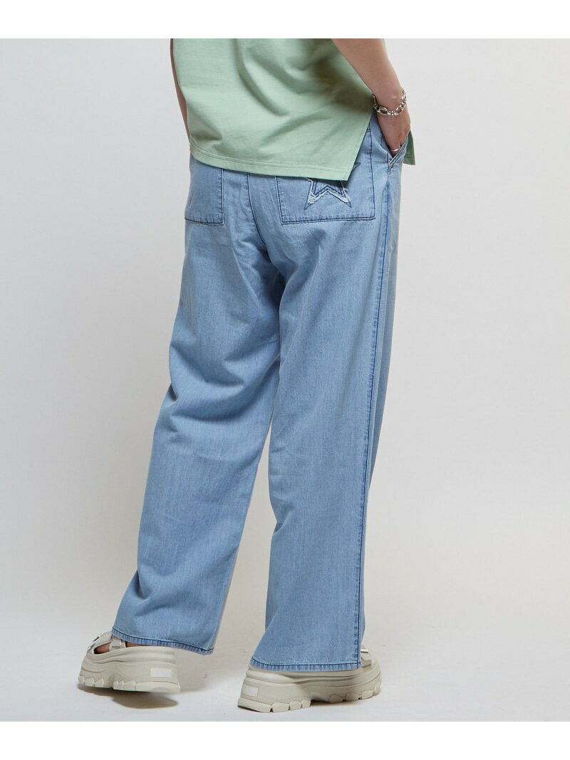 CONVERSE TOKYO 【限定展開】LIGHT DENIM WIDE PANTS コンバースト
