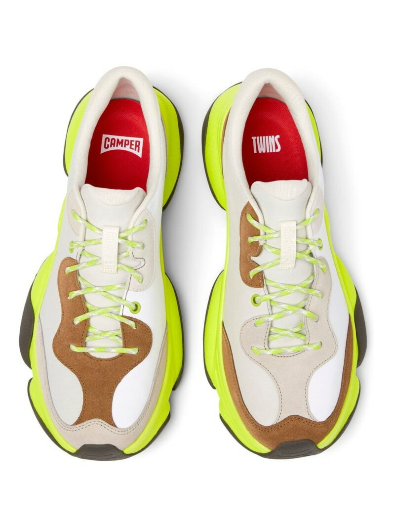CAMPER [カンペール] TWINS / レザースニーカー カンペール シューズ・靴 スニーカー ホワイト【送料無料】