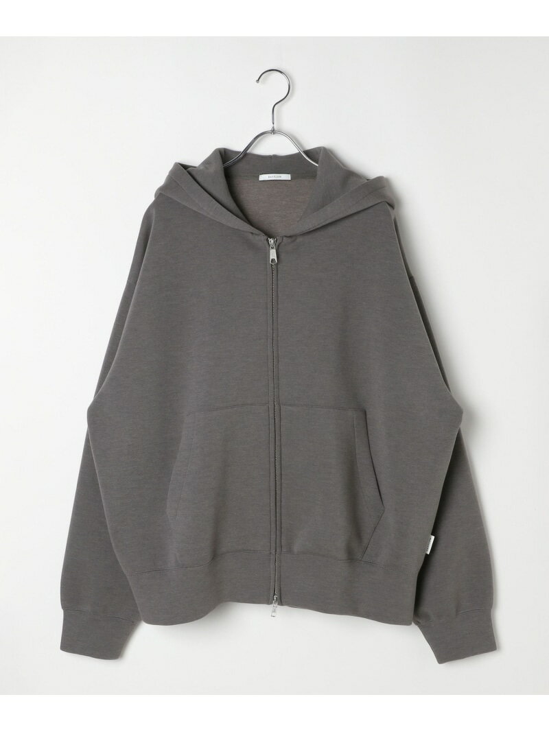 BAYFLOW ビッグクッションダブルZIPパーカー ベイフロー トップス スウェット・トレーナー グレー【送..