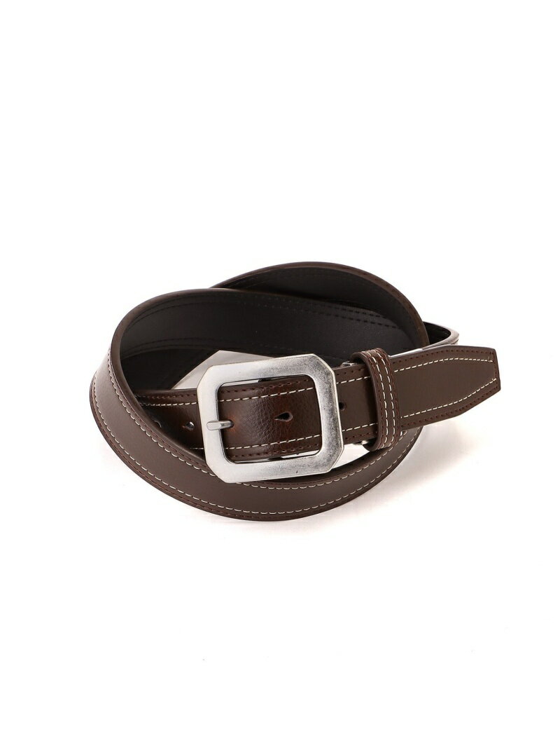 【SALE/37%OFF】PERSON'S PERSON'S/(M)本革 牛革レザーベルト エイチヴィシー ファッション雑貨 ベルト ブラウン ブラック【RBA_E】