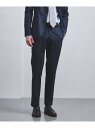 【SALE/30%OFF】UNITED ARROWS 46ゲージ ギャバジン ノープリーツ スラックス COMFORT EASY-MODEL -撥水- ユナイテ...