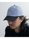ikka UNIVERSAL OVERALL ユニバーサルオーバーオール ストライプキャップ イッカ 帽子 その他の帽子 カーキグリーン ブルー