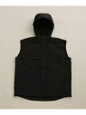 ナノユニバース 【SALE／70%OFF】NANO universe THOUSAND MILE/別注 LIGHT SHELL Vest ナノユニバース ジャケット・アウター ブルゾン・ジャンパー ブラック パープル【RBA_E】【送料無料】