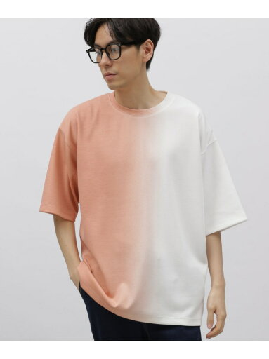 【SALE/39%OFF】LAKOLE グラデーションパターンT ラコレ トップス カットソー・Tシャツ オレンジ ブラック グリーン【RBA_E】 【SALE/39%OFF】LAKOLE グラデーションパターンT ラコレ トップス カットソー・Tシャツ オレンジ ブラック グリーン【RBA_E】